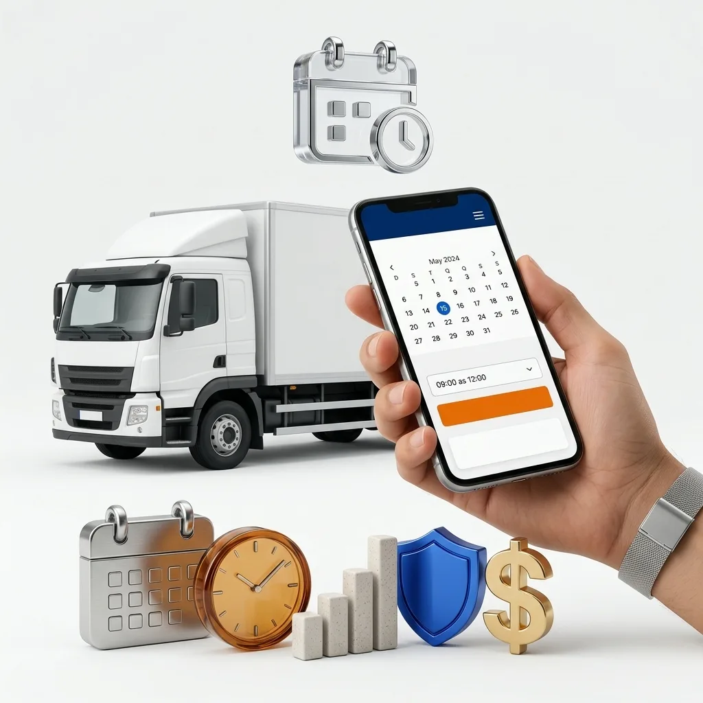 Frete para empresas com agendamento